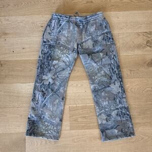 AKIMBO Sweatpants Camo Size S Green Gray Brown